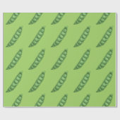 Papier Cadeau Pois dans un gousse (Plat)