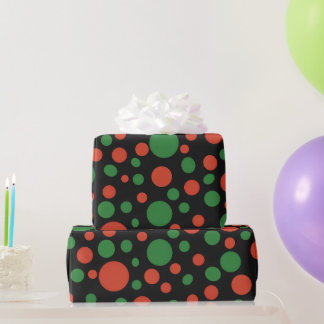 Papier Cadeau Pois de Noël !