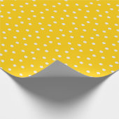 Papier Cadeau Pois jaune (Coin)