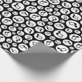 Papier Cadeau Pois musical (Coin)