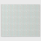 Papier Cadeau Pois Pink Gold & Aqua (Plat)