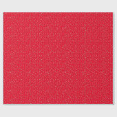 Papier Cadeau Pois rouges (Plat)