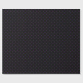 Papier Cadeau Pois violets noirs et foncés (Plat)