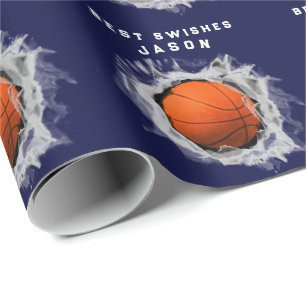 Papier Cadeau Poison de basket-ball