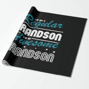 Papier Cadeau Poison de Grandson   Non Régular Grandson