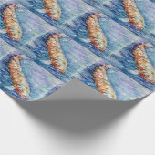 Papier Cadeau Poisson (Coin)