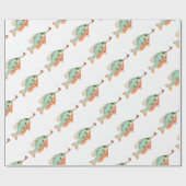 Papier Cadeau Poisson (Plat)