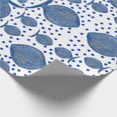 Papier Cadeau Poisson bleu (Coin)