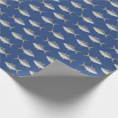 Papier Cadeau Poisson de thon (Coin)