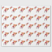 Papier Cadeau poisson d'eau (Plat)