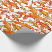 Papier Cadeau Poisson d'or (Coin)