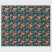 Papier Cadeau poisson doré (Plat)