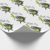 Papier Cadeau Poisson sur (Coin)