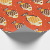 Papier Cadeau Poisson Tropical (Coin)