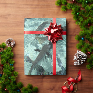 Papier Cadeau Poisson tropical