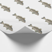 Papier Cadeau Poissons de tache (Coin)