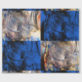 Papier Cadeau poitrine de carnaval (Plat)
