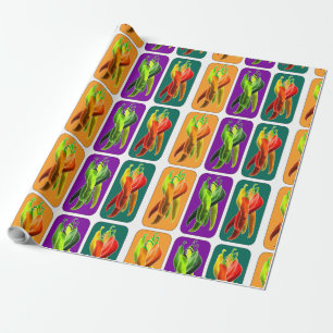 Papier Cadeau Poivre chili