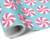 Papier Cadeau Poivre rose (Coin rond)