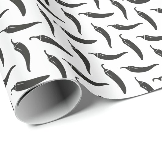 Papier Cadeau Poivrons (Coin rond)