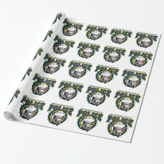 Papier Cadeau Police de moto