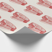 Papier Cadeau Polis à chaussures rouges (Coin)