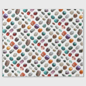 Papier Cadeau Polished Stones Pattern (Plat)
