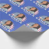 Papier Cadeau Politique Kamala Harris (Coin)
