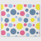 Papier Cadeau Polka dot (Plat)