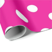 Papier Cadeau Polka dot (Coin rond)