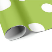 Papier Cadeau Polka dot (Coin rond)