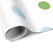 Papier Cadeau Polka dot (Coin rond)