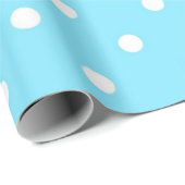 Papier Cadeau Polka dot (Coin rond)