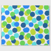 Papier Cadeau Polka dot (Plat)