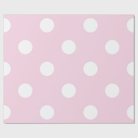 Papier Cadeau Polka dot (Plat)