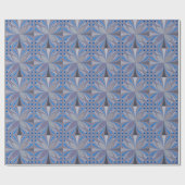 Papier Cadeau Polka gris cendré bleu Pointe Texture Art Imprimer (Plat)