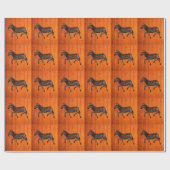 Papier Cadeau Polka sculpté point Zebra (Plat)