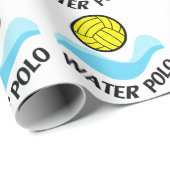 Papier Cadeau Polo aquatique (Coin rond)