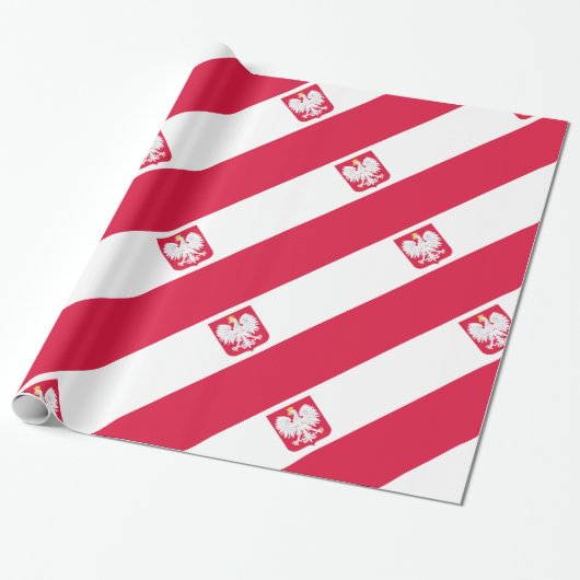 Papier Cadeau Pologne (Déroulé)
