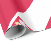 Papier Cadeau Pologne (Coin rond)