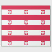 Papier Cadeau Pologne (Plat)