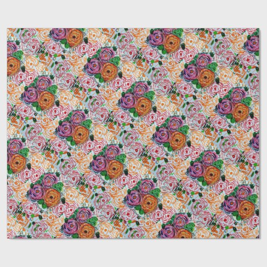 Papier Cadeau Polycromatique (Plat)