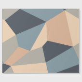 Papier Cadeau Polygonal variegated seamless pattern. multi-color (Plat)