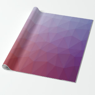 Papier Cadeau polygone abstrait. Illustration abstraite moderne
