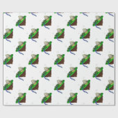 Papier Cadeau polygone de rendu 3d à faible densité (Plat)