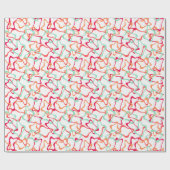 Papier Cadeau Polygones (Plat)
