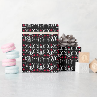 Papier Cadeau Pom-pom girl