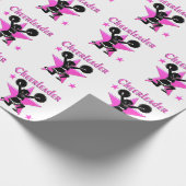 PAPIER CADEAU POM-POM GIRL ÉPARGNANT (Coin)