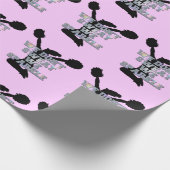 Papier Cadeau Pom-pom girl nous miroitons (Coin)