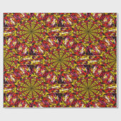 Papier Cadeau Pom-Pom Mandalas....... (Plat)